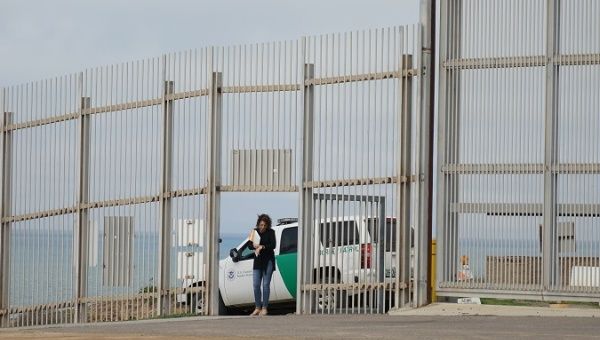 Border Patrol monitors migrant flows in San Diego, California, U.S., Feb. 2, 2020.