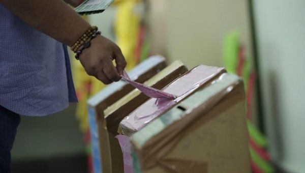 Guyanese cast their ballot Monday in a highly anticipated election.