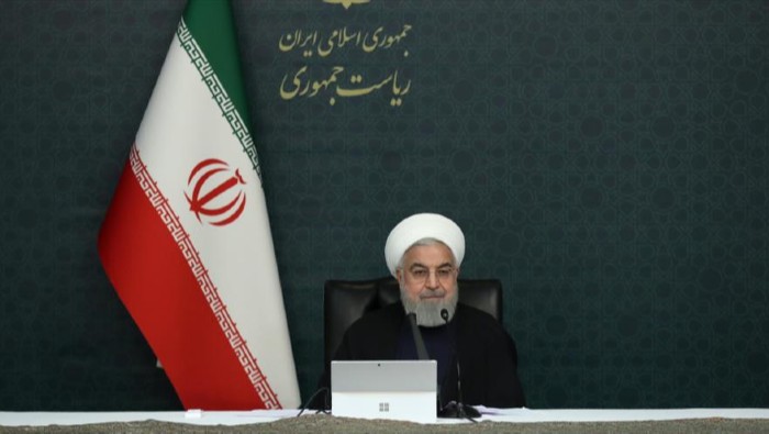 Iranian President Hassan Rouhani addresses the Iranian people.