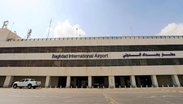 Baghdad International Airport, Iraq.