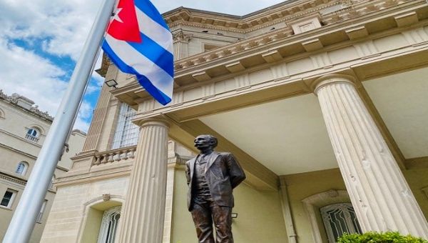 Cuba's embassy to the United States, Washington, U.S. May, 2020.