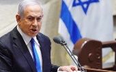 Israeli Prime Minister Benjamin Netanyahu, 2020.