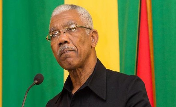 Interim President David Granger, Guyana, 2019.