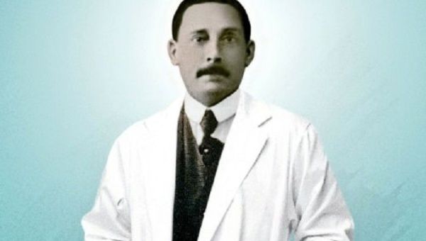 Image of the Venezuelan doctor Jose Gregorio Hernandez.
