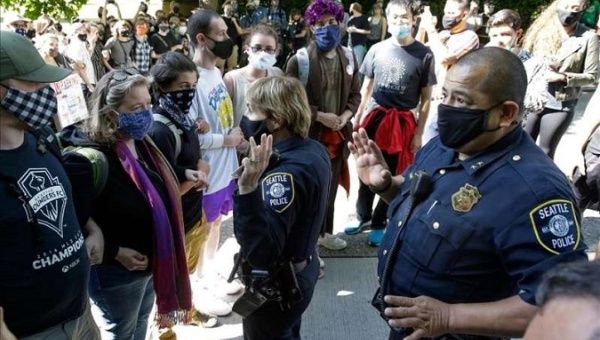 Since June 8, hundreds of demonstrators occupied an area around Seattle’s Anderson Park.