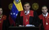 The President of the Supreme Court of Venezuela (TSJ), Maikel Moreno.