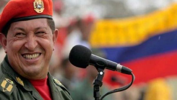 Venezuela's Commander Hugo Chavez.