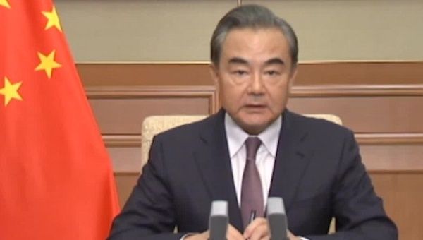 Foreign Affairs Minister Wang Yi, July 17, 2020.