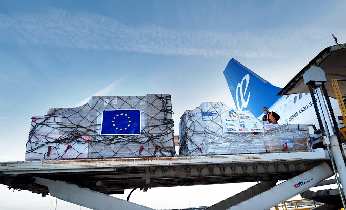France to send medical supplies and equipment to Bangladesh, Ecuador, and El Salvador.