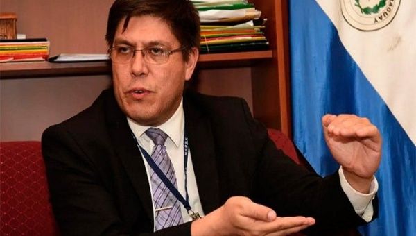 Health Vice Minister Carlos Portillo, Asuncion, Paraguay, August 24, 2020.