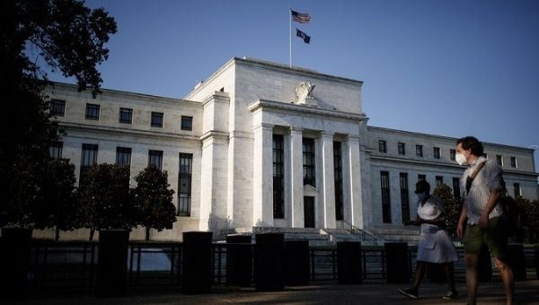 U.S. Federal Reserve headquarters in Washington, D.C., U.S., Aug.26, 2020.
