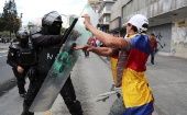 Police repress protests against President Lenin Moreno