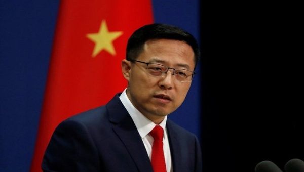 Foreign Affairs Ministry spokesman Zhao Lijian, China, Oct. 26, 2020.