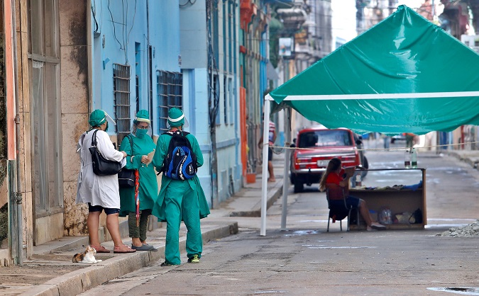 The Cuban Ministry of Public Health announced today 35 new patients, bringing the total to 6,801 positives, of which 6178 have recovered from the disease.