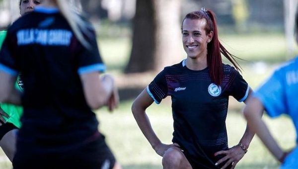 Mara Guzman on a training session in Buenos Aires, Argentina, 2020.