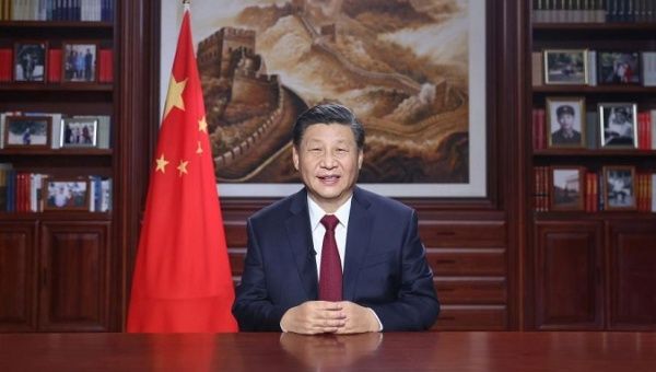 President Xi Jinping in Beijing, China, Dec. 30, 2020.