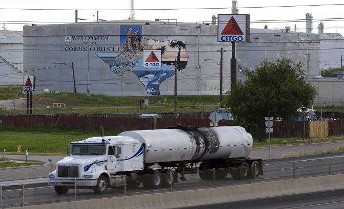 A refinery run by Venezuelan Citgo oil branch, Houston, U.S, 2018.