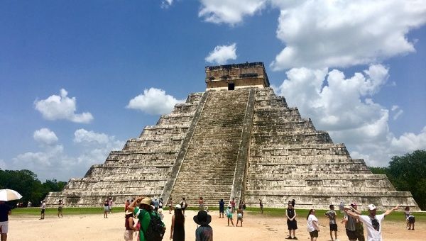 The Chichen Itza archaeological site is one of the main attractions in the Yucatan peninsula.