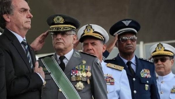 Legislators pushed for an impeachment request from parliament to President Jair Bolsonaro for being a 'threat to democracy' as well as threatening a military coup. 