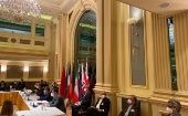 The session of the Joint Commission of the JCPOA kicked off in the Grand Hotel in Vienna. Prior to the meeting, Iranian Deputy FM Araghchi held a bilateral meeting with deputy Secretary General of EEAS, Enrique Mora.