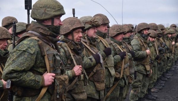 Donetsk People's Republic troops, March 30, 2021. 