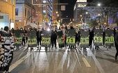 Citizens take to the streets against police brutality, Ohio, U.S., April 15, 2021