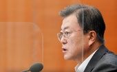 South Korean President Moon Jae-in said the security situations on the peninsula have been managed more stably than ever. 