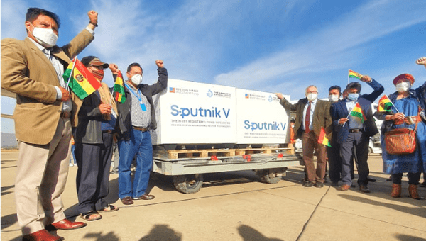 New shipment of Sputnik V vaccines, Cochabamba, Bolivia, May. 15, 2021.