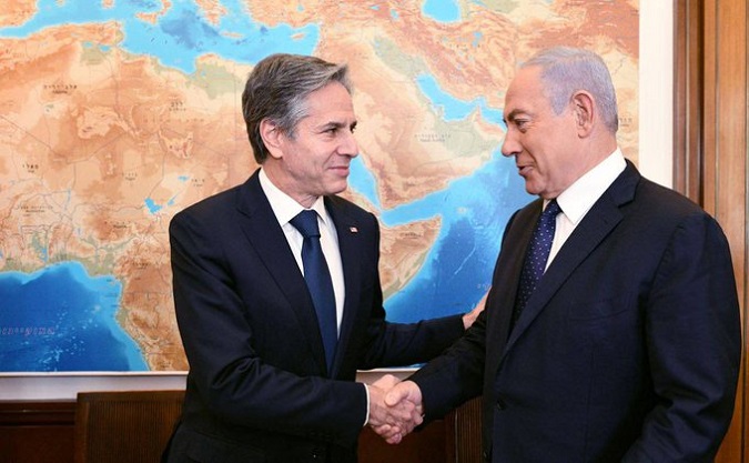 U.S. Secretary of State Anthony Blinken arrived in Israel this morning, beginning his three-day visit to the Middle East. After visiting Jerusalem, Blinken will travel to Ramallah, Cairo and Amman.