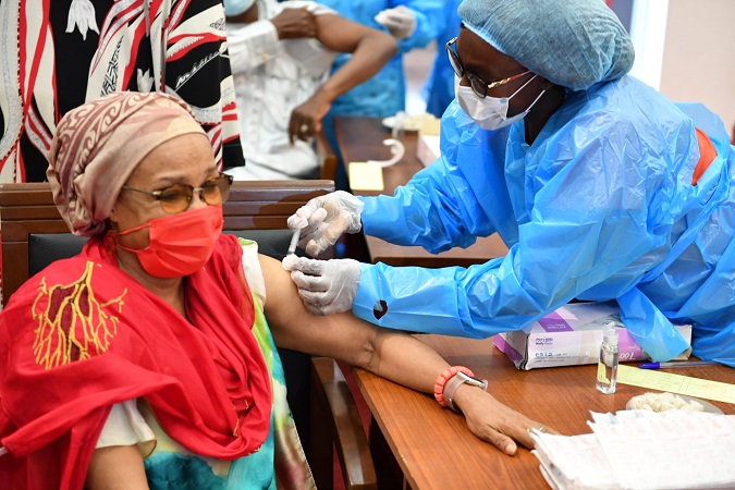 The national vaccination campaign was launched on April 12 shortly after Cameroon received its first batch of COVID-19 vaccines donated by the Chinese government. 