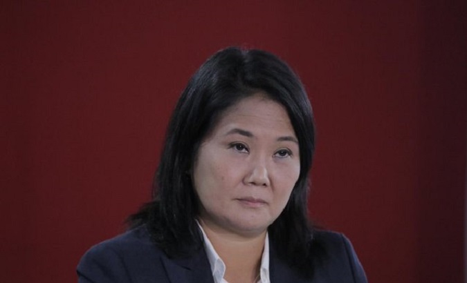 Far-right politician Keiko Fujimori, Lima, Peru.