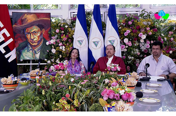 President DanielOrtega and Vice President Rosario Murillo participated this Monday in the National Heroic Sandinista Congress, where the presidential ticket for the November 7 general elections was announced.