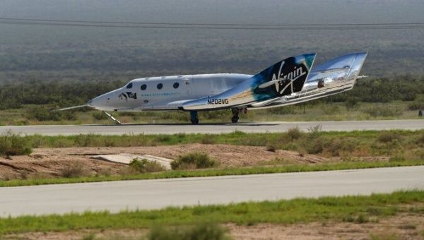 The FAA is investigating the off-course descent of Virgin Galactic’s flight with Richard Branson.
