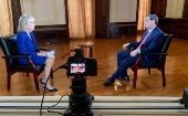 Andrea Mitchell of the U.S. media outlet NBC carried out an exclusive interview Thursday with Cuban Foreign Minister Bruno Rodríguez Parrilla.