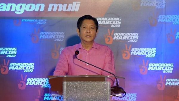 Former senator and son of late strongman Bongbong Marcos announced his presidential run in the 2022 elections.