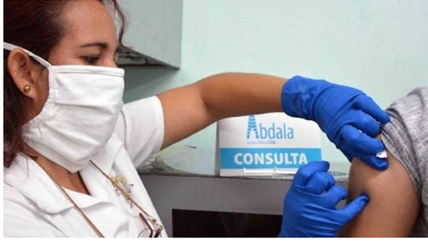 A total of 9.5 million people, out of a population of 11.2 million, have received at least one dose of one of the Cuban vaccines.