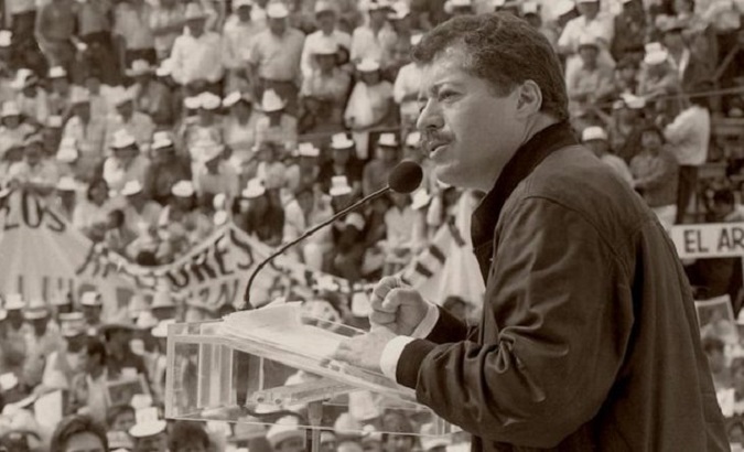 Presidential candidate Luis Donaldo Colosio, Mexico, 1994.