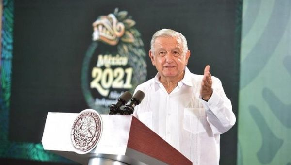 President Andres Manuel Lopez Obrador, Merida, Mexico, Oct. 28, 2021.
