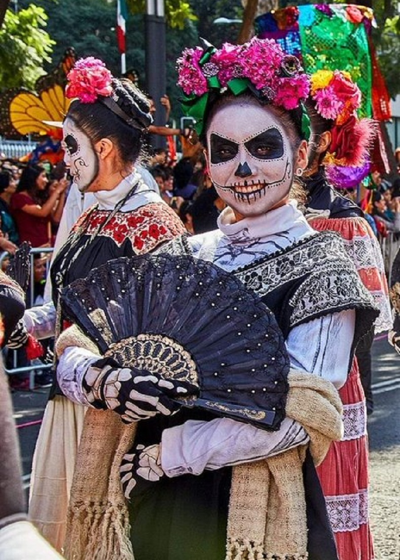 The Day of the Dead stems from Indigenous traditions that have endured despite the Spanish colonization's cultural violence.