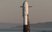 SpaceX Falcon 9 carrying the DART spacecraft, U.S., Nov. 23, 2021.