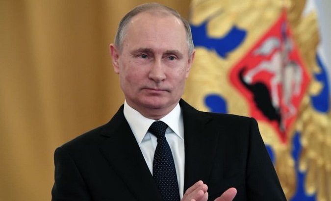 President Vladimir Putin, Moscow, Russia.