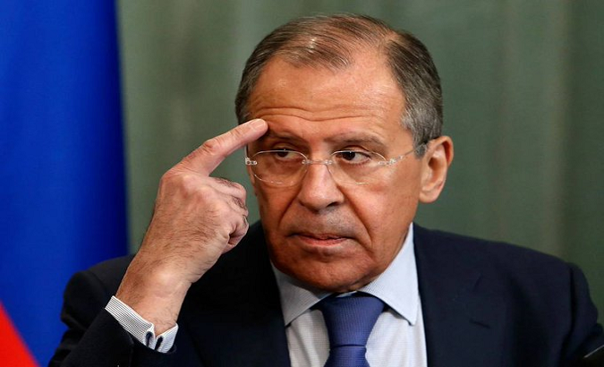 Foreign Minister Sergei Lavrov announced that Russia would take measures to eliminate any imminent threat to its security. Dec. 31, 2021.