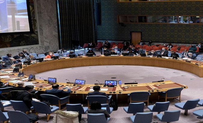 The five permanent members of the UN security council called for the prevention of nuclear war in a joint statement on Monday. Jan. 3, 2022.