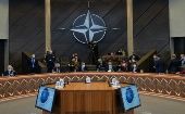 Russia- NATO Council was held on Wednesday in Brussels in order to discuss the Russian proposal on European security. Jan. 12, 2022.