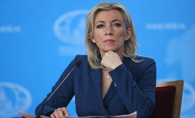 Maria Zakharova alerted to the worsening of the situation in Ukraine borders. Feb. 18, 2022.