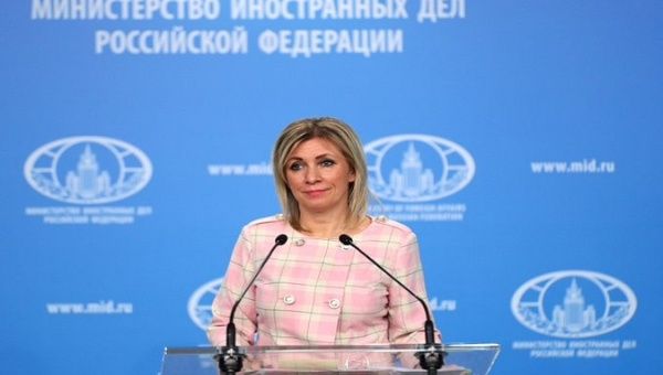 Russia FM spokeswoman said that the Western not imposing sanctions over the European country are nothing but illusions. Feb. 22, 2022.