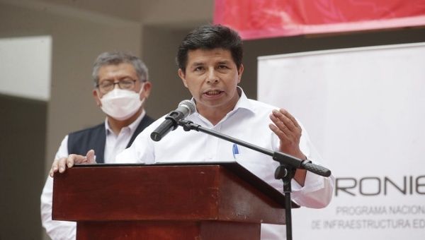 President of Peru, Pedro Castillo. March. 4, 2022. 