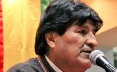 Evo Morales dijo que meses atrás intentaron implicarlo a él y a Percy Fernández en el caso de ítems fantasmas a cambio de liberar a detenidos en Palmasola.