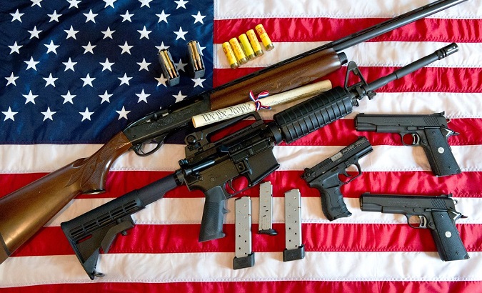 Image representing the domestic purchase of weapons in the U.S.