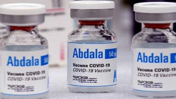 Mexico commented on the good quality of the Cuban homegrown vaccine Abdala. Apr. 19, 2022.